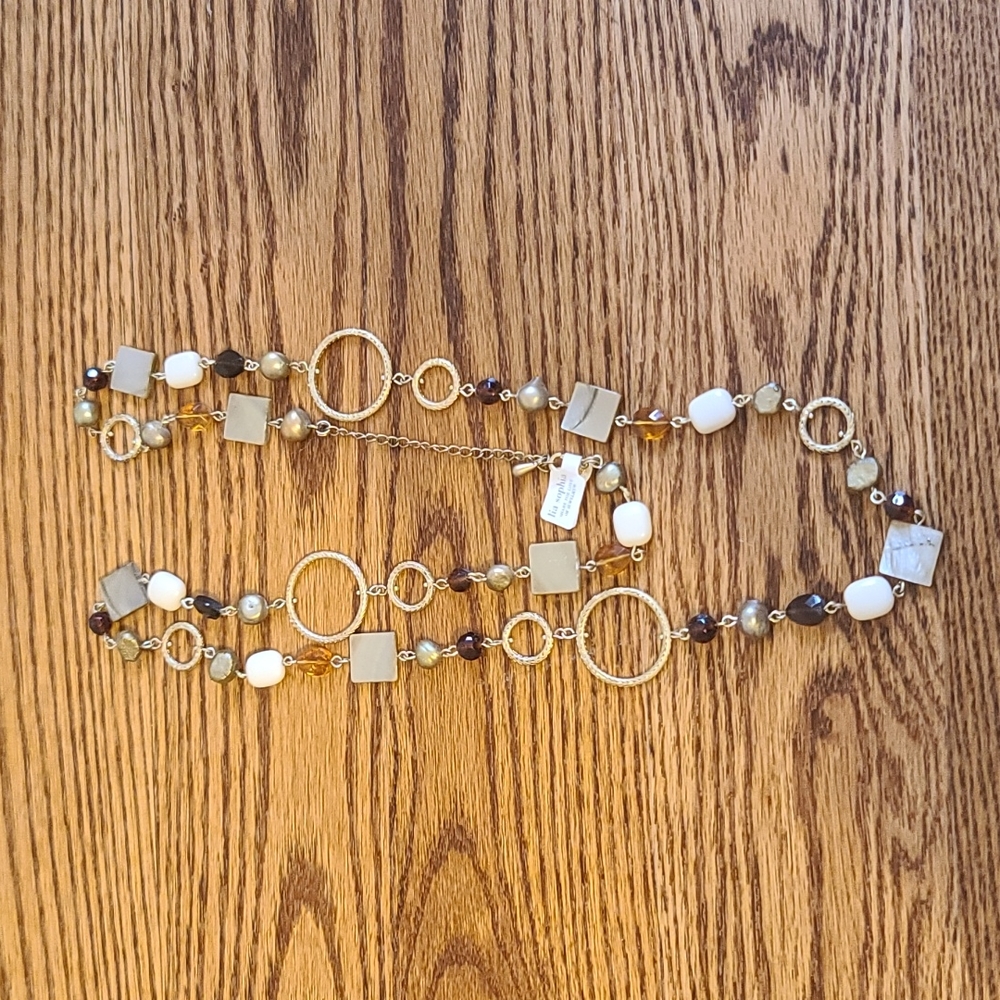 Lia Sophia Gold Necklace